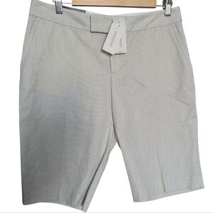 BANANA REPUBLIC Ryan Fit Pin Stripe Shorts‎ Size 10